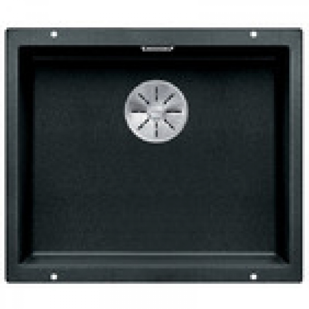 BLANCO SUBLINE 500-U(523432) 花崗岩單槽鋅盤 - 檯下式無煙煤色